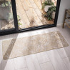 TAPIS RECT STYLIS BLANC 45x120CM TISSE I