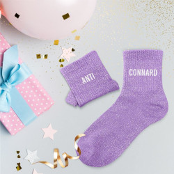 CHAUSSETTES "ANTI CONNARD" PAILLETTES DU