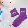 CHAUSSETTES "BEAUTE FATALE" PAILLETTES D