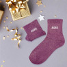 CHAUSSETTES "AIGRIE" PAILLETTES