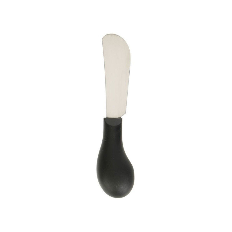 Couteau à tartiner Inox et Manche Noir - 13 cm Couteau à tartiner Inox et Manche Noir - 13 cm