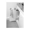Crochet pour porte Inox X2