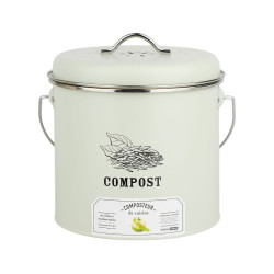 Boîte à compost de cuisine 3.2L METAL