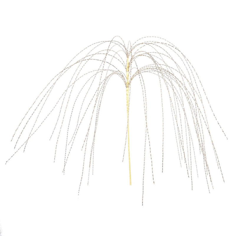 Branche Effet Métallique Or 1,10m