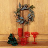 Sapin Velours Vert Anglais et Paillettes Sapin Velours Vert Anglais et Paillettes