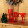 Sapin Velours Vert Anglais et Paillettes
