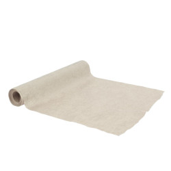 Chemin Tab Métallisé Tissu Or 28cmx3m