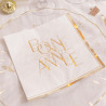 16 Serv "Bonne Année" Bubbles Party Papi