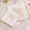 20 Serv Cocktail Bubbles Party Papier Bl