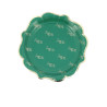 8 Petites Assiettes "Joyeux Noël" Vert A