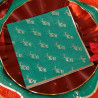 20 Serv Cocktail "Joyeux Noël"Vert Angla