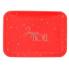 3 Plateaux "Joyeux Noël" Rouge et Or 35x