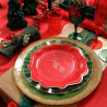 8 Assiettes "Joyeux Noël" Rouge et Or Ø2 8 Assiettes "Joyeux Noël" Rouge et Or Ø2