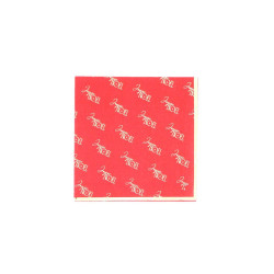 20 Serv Cocktail "Joyeux Noël" Rouge et