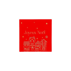 20 Serv Cocktail "Joyeux Noël" Luxury Ch