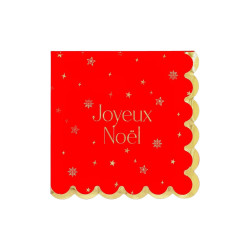 16 Serv "Joyeux Noël" Luxury Christmas P