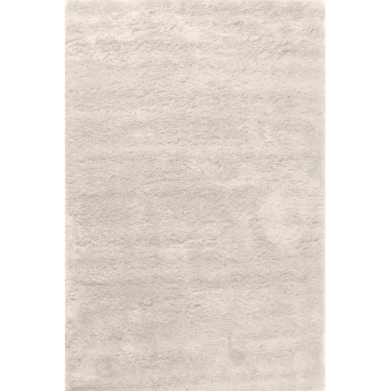 TAPIS GOLDY UNI BLANC 60X90cm