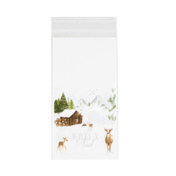 10 Sachets Alimentaires Neige Éternelle