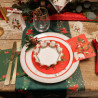 8 Bols Conte de Noël Blanc, Rouge et Or