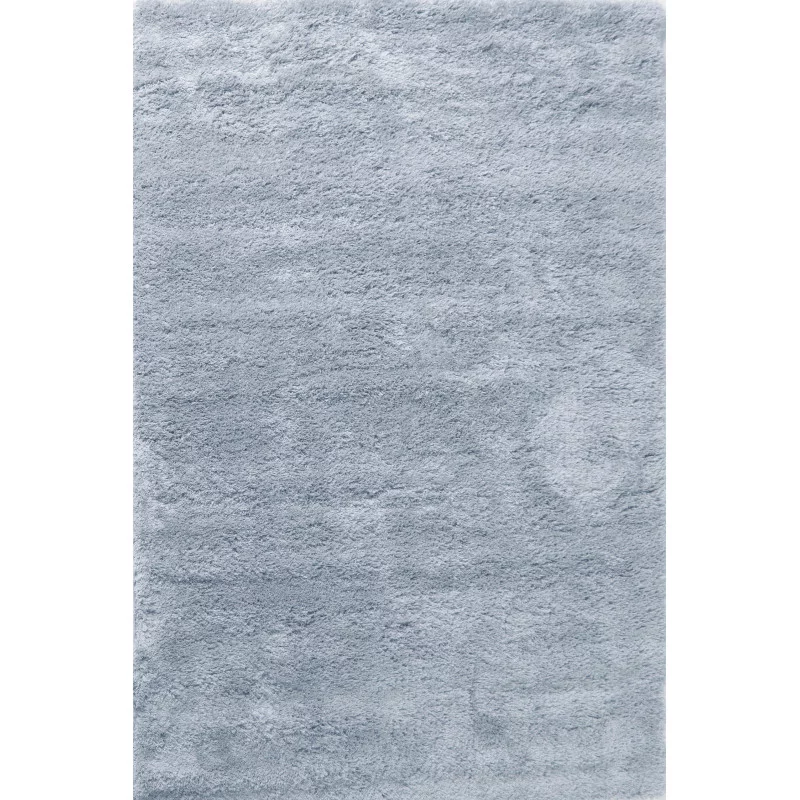 TAPIS GOLDY UNI BLEU 60X90cm
