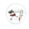 8 Assiettes "Joyeux Noël" Neige Éternell
