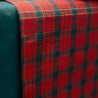 Chemin Tab Tartan Écossais Tissu Rouge,