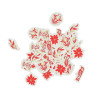 100 Confettis Folky Christmas Papier Rou 100 Confettis Folky Christmas Papier Rou