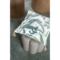 COUSSIN OMBRAGE VERT 40X40