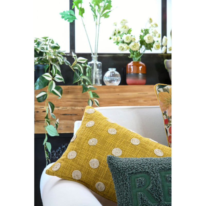 COUSSIN BETTY MOUTARDE 30X50 COUSSIN BETTY MOUTARDE 30X50