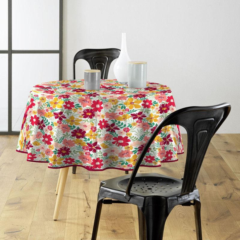 NAPPE RONDE MILLY D160 CM PVC