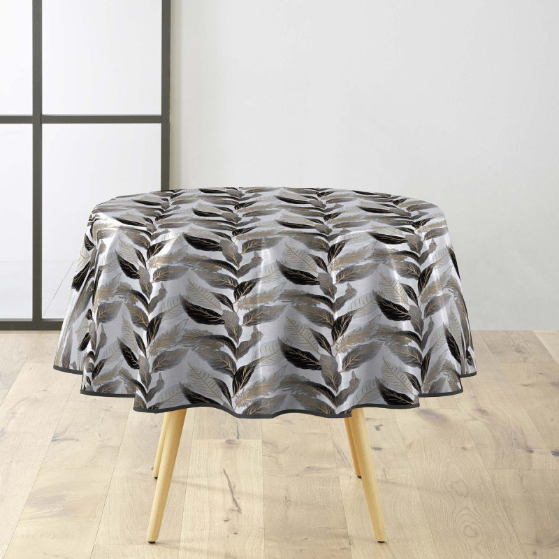 NAPPE RONDE ORALIA D160 CM PVC IMPRIME