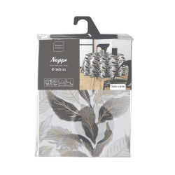 NAPPE RONDE ORALIA D160 CM PVC IMPRIME