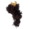 Guirlande de Noël Épaisse Marron Foncé 7cm x 200cm