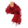 Guirlande de Noël Mousseuse Rouge Éclatant 14cm x 200cm