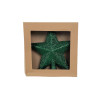 CIMIER PAILLETTES VERT FONCE H19CM INCAS