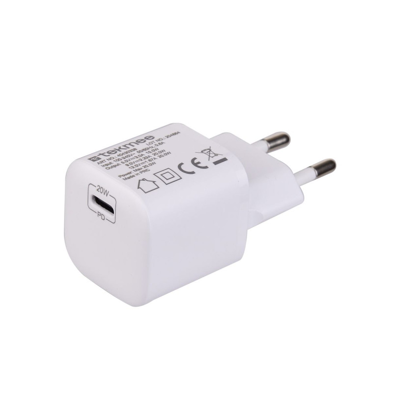 PRISE CHARGEUR RAPIDE TEKMEE TYPE C MINI