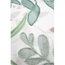 COUSSIN OMBRAGE VERT 40X40