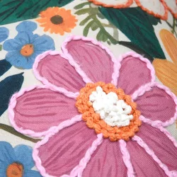 Coussin Décoratif Multicolore "Betty" - 30x50 cm