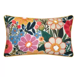 Coussin Décoratif Multicolore "Betty" - 30x50 cm