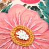 Coussin Carré "Betty" Multicolore - 45x45 cm