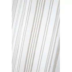 Rideau 'Joséphine Écru' à Rayures - 140x260 cm