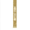 ECHARPE MISS RELOU DORE PAILLETTES