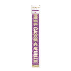 ECHARPE MISS CASSE COUILLE DORE PAILLETT