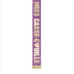 ECHARPE MISS CASSE COUILLE DORE PAILLETT
