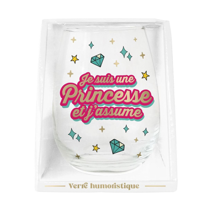 VERRE ROND PRINCESSE