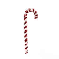 Grande guirlande "Candy Cane" rouge et blanc 120 cm