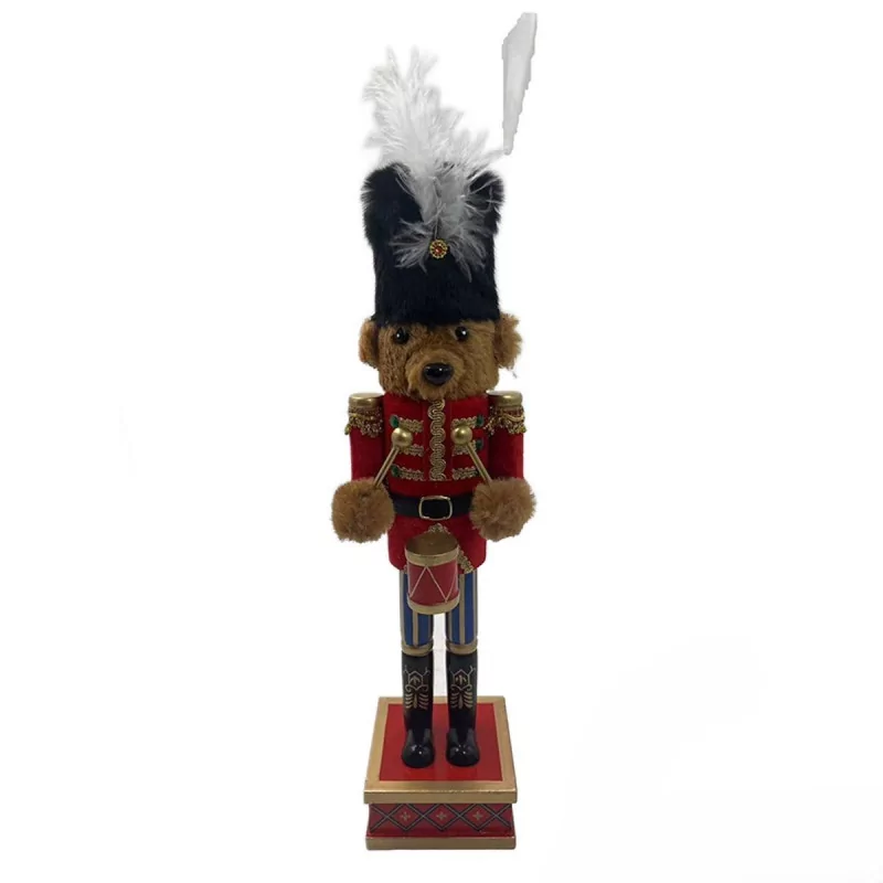 CASSE NOISETTE OURS BOIS H38CM