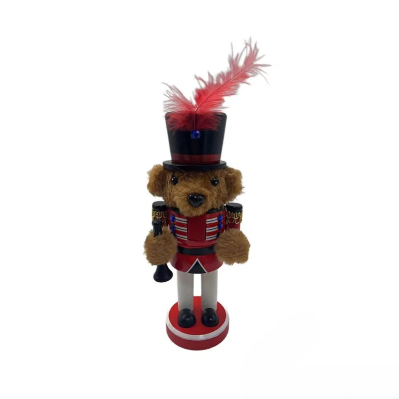 CASSE-NOISETTE OURS BOIS H23CM
