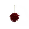 SUSP POMME DE PIN POLYFOAM 8CM ROUGE