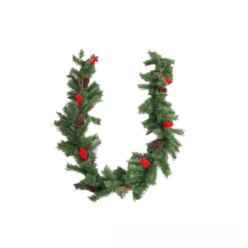 GUIRLANDE SAPIN ARTIFICIEL 2,7M BAIES RO